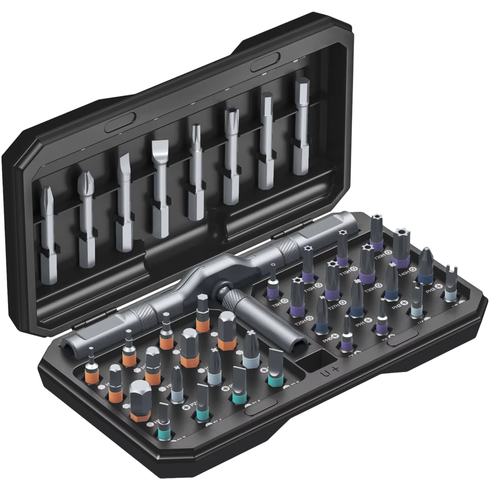 PrecixSal Precision Screwdriver Set - 40-in-1 Ratcheting Tool Kit