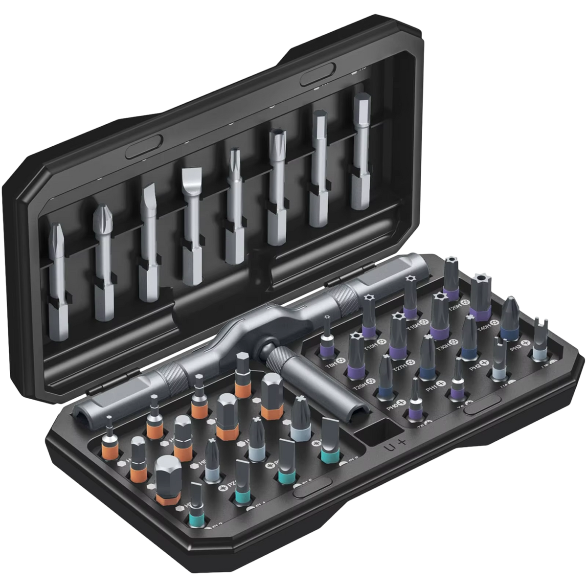 PrecixSal Precision Screwdriver Set - 40-in-1 Ratcheting Tool Kit