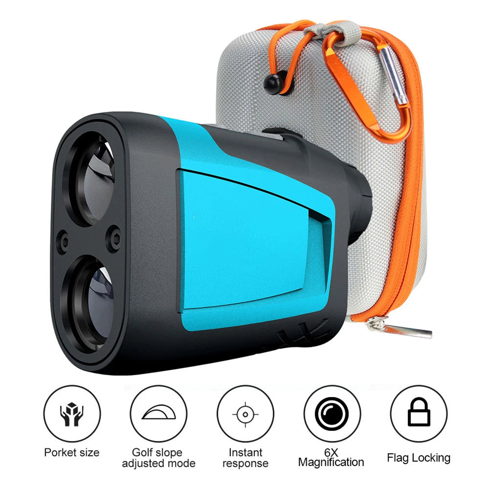 RafixKira High-Precision Golf Rangefinder – 6x Magnification, Slope Compensation & Instant Flag Lock