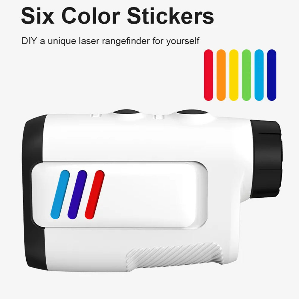 RafixKira High-Precision Golf Rangefinder – 6x Magnification, Slope Compensation & Instant Flag Lock