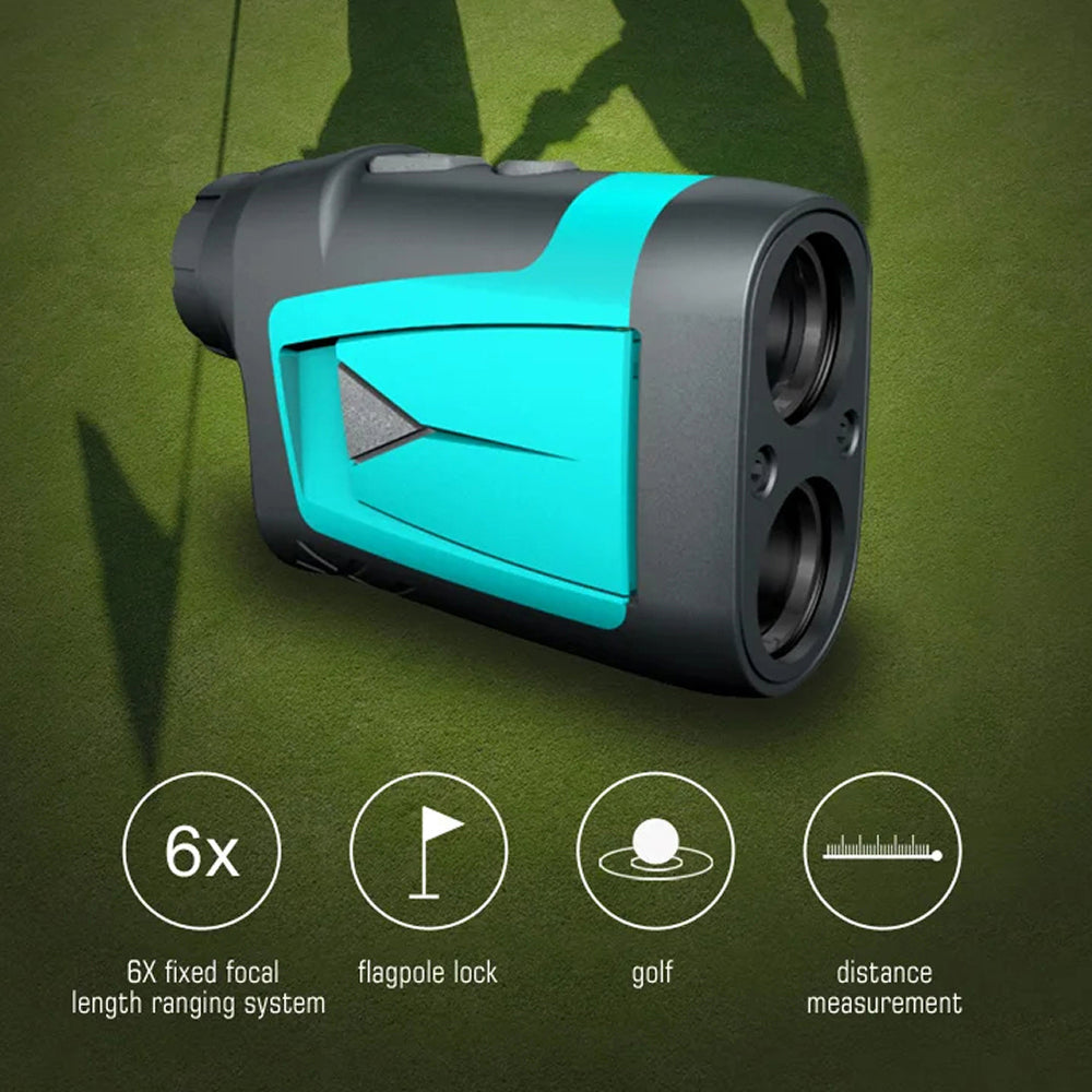 RafixKira High-Precision Golf Rangefinder – 6x Magnification, Slope Compensation & Instant Flag Lock