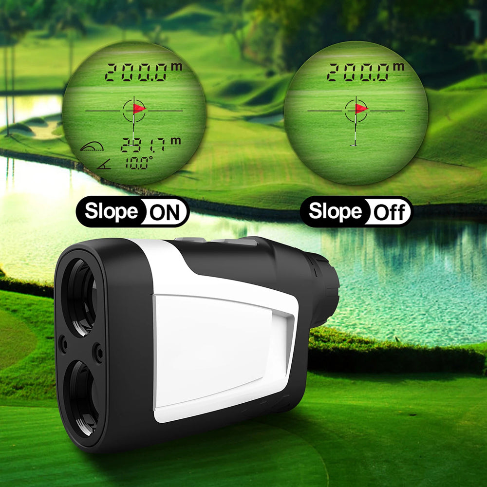 RafixKira High-Precision Golf Rangefinder – 6x Magnification, Slope Compensation & Instant Flag Lock