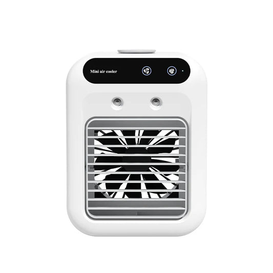 RimiLoxa 3-in-1 Portable Air Conditioner – Personal Evaporative Cooler, Adjustable Mist Fan & Multi-Color LED