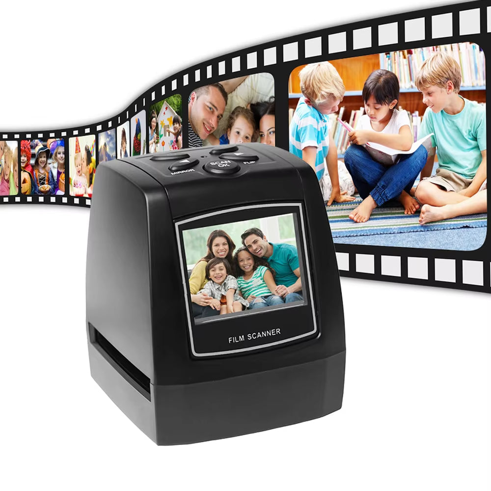 ScanArci Digital Film Scanner – Converts 35mm/135mm Negatives & Slides to 22MP High-Res JPEG