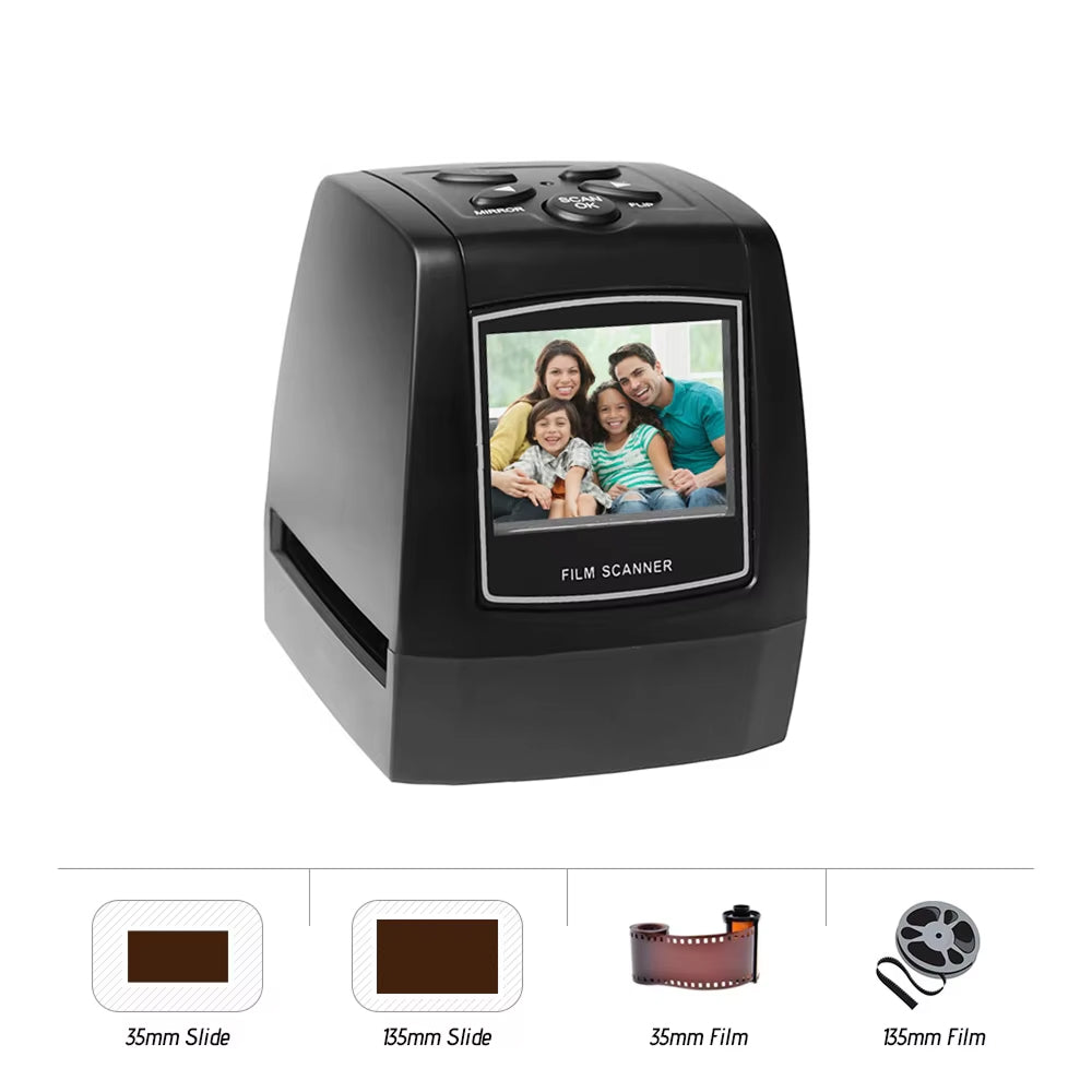 ScanArci Digital Film Scanner – Converts 35mm/135mm Negatives & Slides to 22MP High-Res JPEG