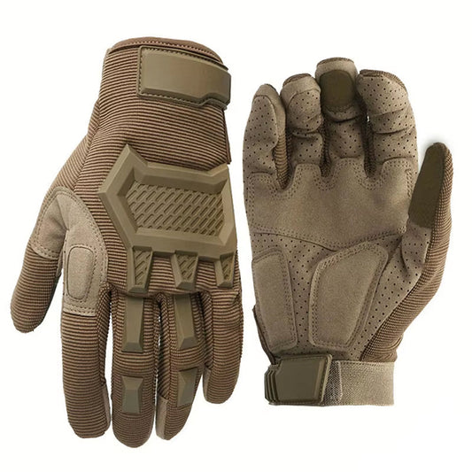 ShoGlovix Tactical Shooting Gloves – Full Finger Touchscreen Microfiber with Reinforced Palm