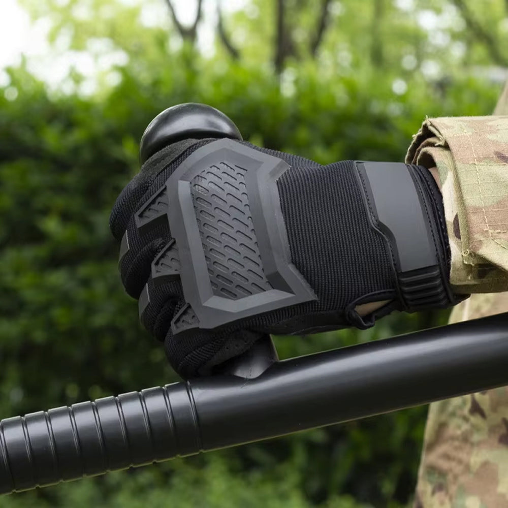 ShoGlovix Tactical Shooting Gloves – Full Finger Touchscreen Microfiber with Reinforced Palm