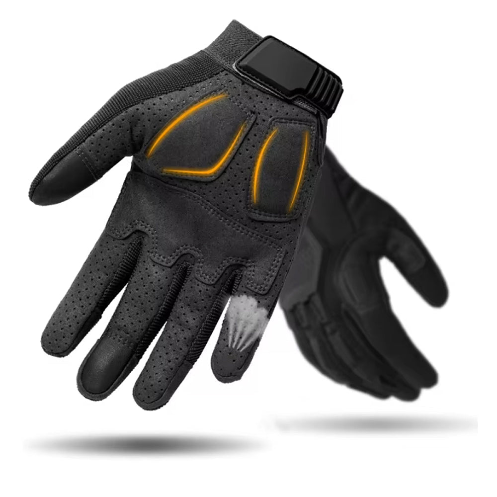 ShoGlovix Tactical Shooting Gloves – Full Finger Touchscreen Microfiber with Reinforced Palm