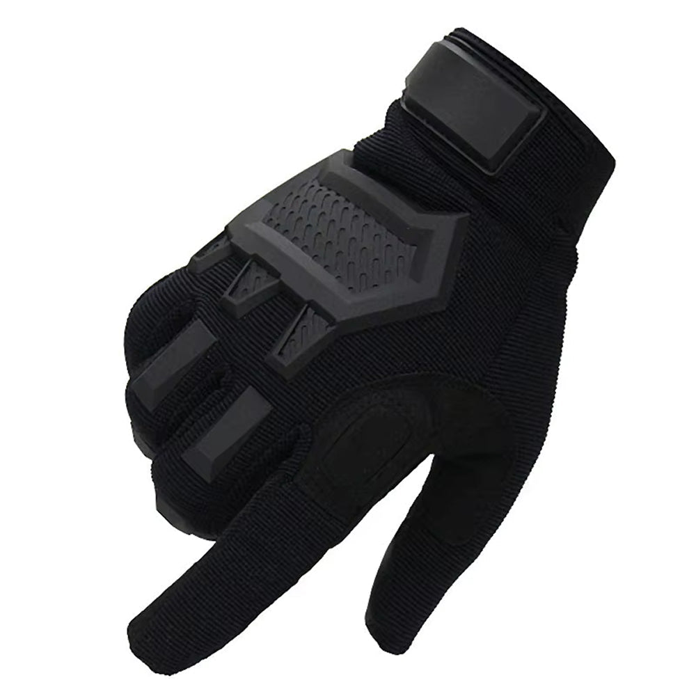 ShoGlovix Tactical Shooting Gloves – Full Finger Touchscreen Microfiber with Reinforced Palm