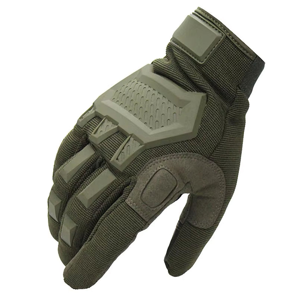 ShoGlovix Tactical Shooting Gloves – Full Finger Touchscreen Microfiber with Reinforced Palm