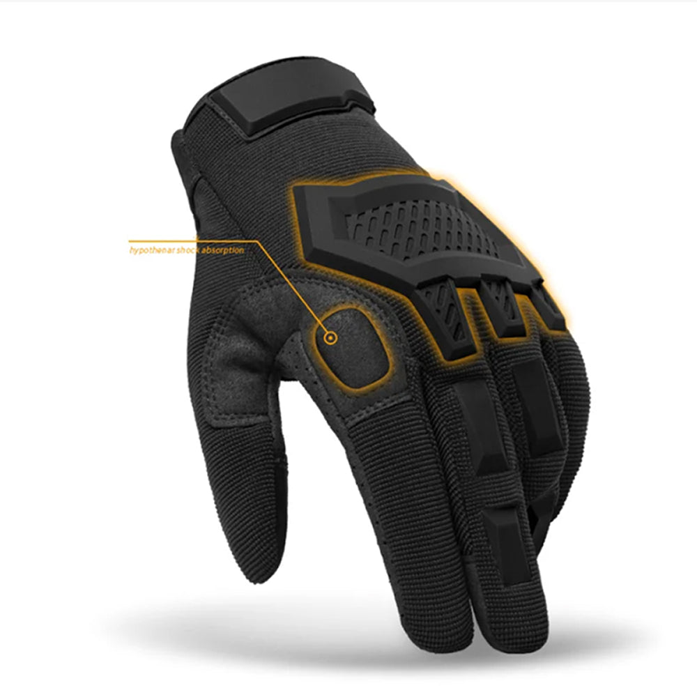 ShoGlovix Tactical Shooting Gloves – Full Finger Touchscreen Microfiber with Reinforced Palm
