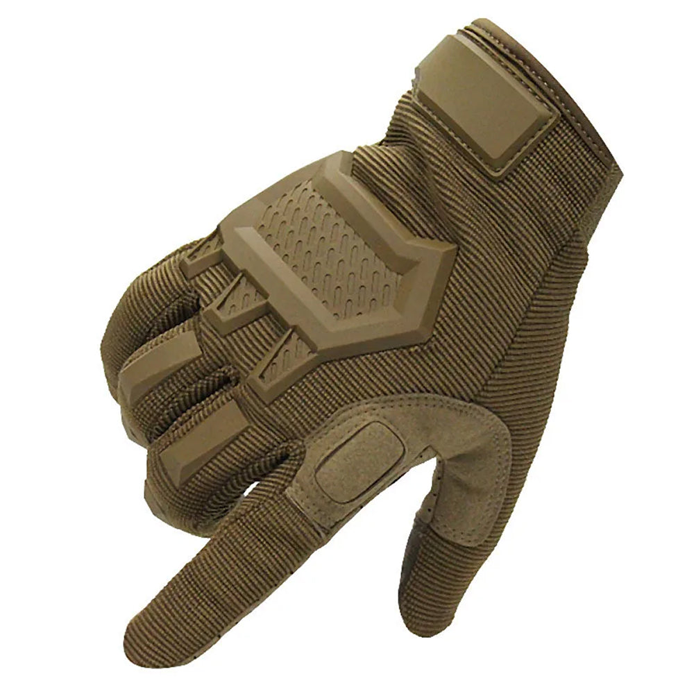 ShoGlovix Tactical Shooting Gloves – Full Finger Touchscreen Microfiber with Reinforced Palm