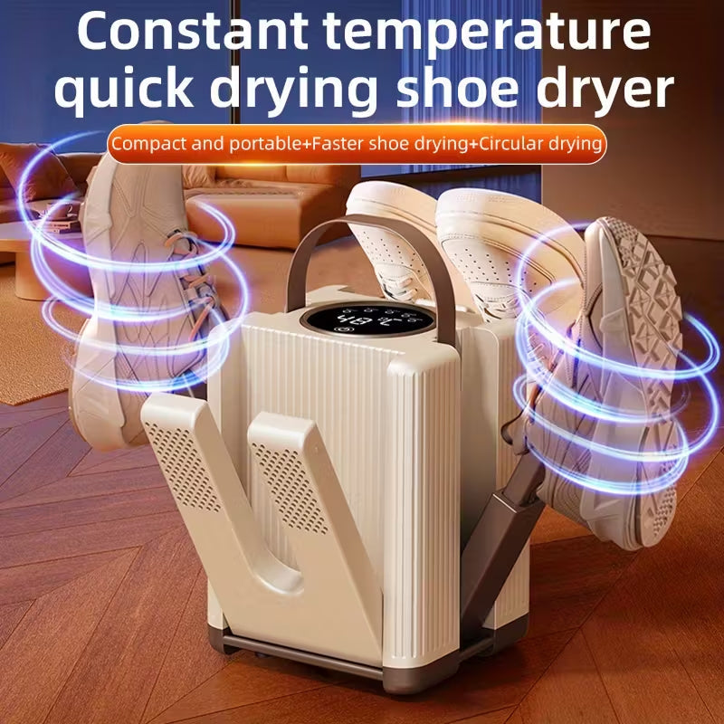 SkiTelax Ski Boot Dryer with PTC Ceramic Heat & 6 Arms