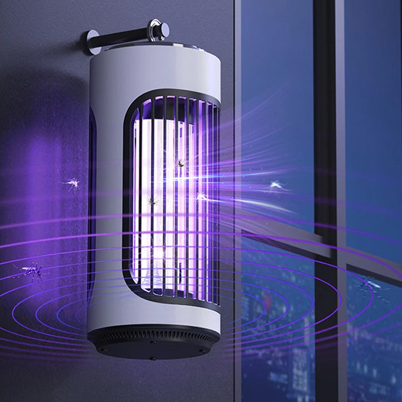 SlayInsec Electric Mosquito Zapper – 4000V High-Power Grid, UV Light Attractant & Safety Protection