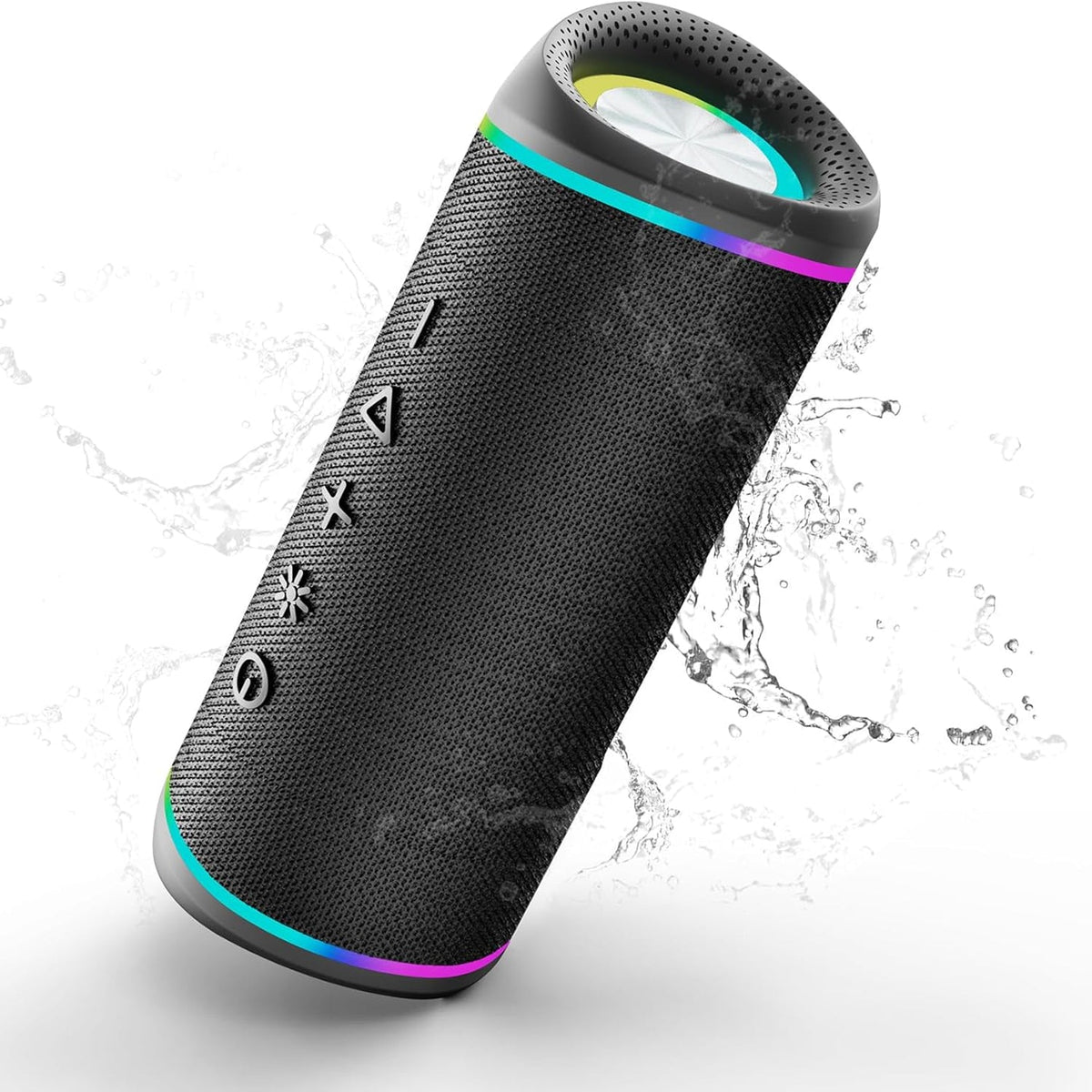 SonikPode Portable Speaker with RGB Lights & HD Audio