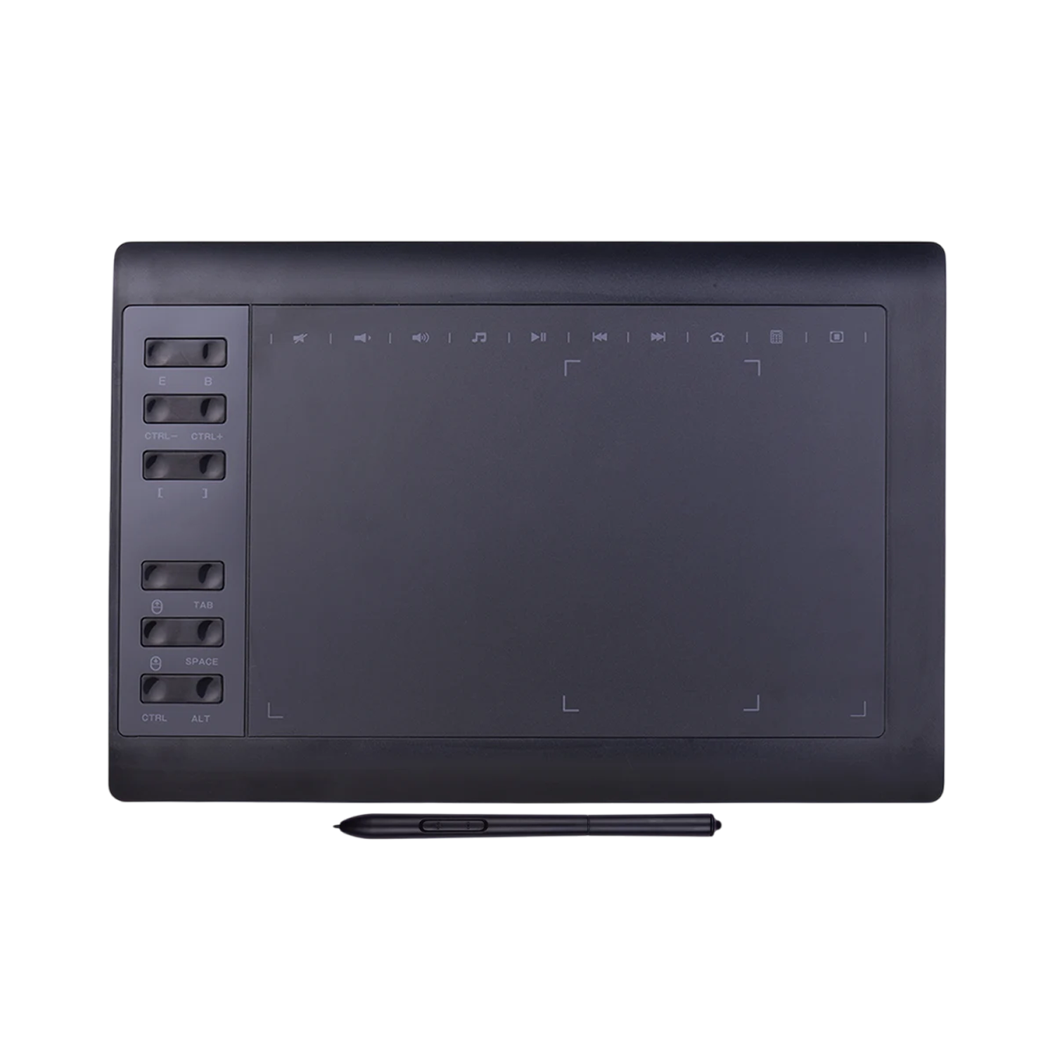 TabPenca Professional 8192-Level Pressure Sensitivity with Battery-Free Stylus