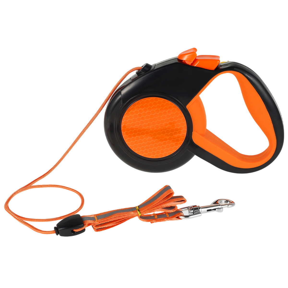 TanisPup 8-Meter Retractable Dog Leash – Reflective Tape, One-Button Lock & 30kg Heavy-Duty Capacity