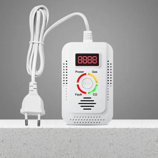 TeadLorel 2-in-1 Combustible Gas And CO Detection With Independent Alarm Thresholds