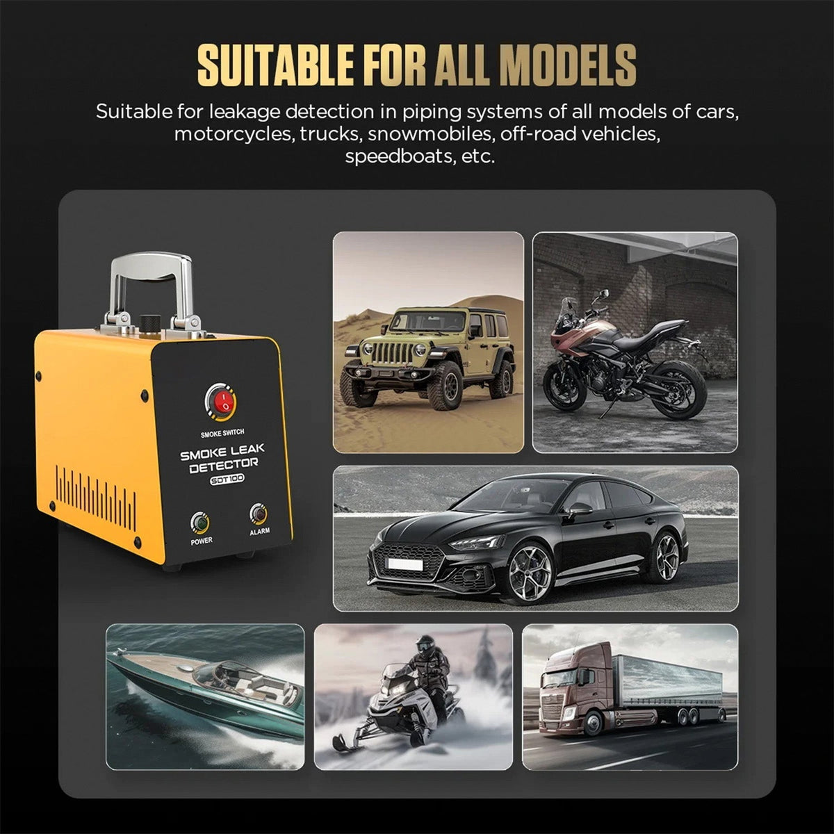 TekDanix Built-In Air Pump - No External Compressors Required