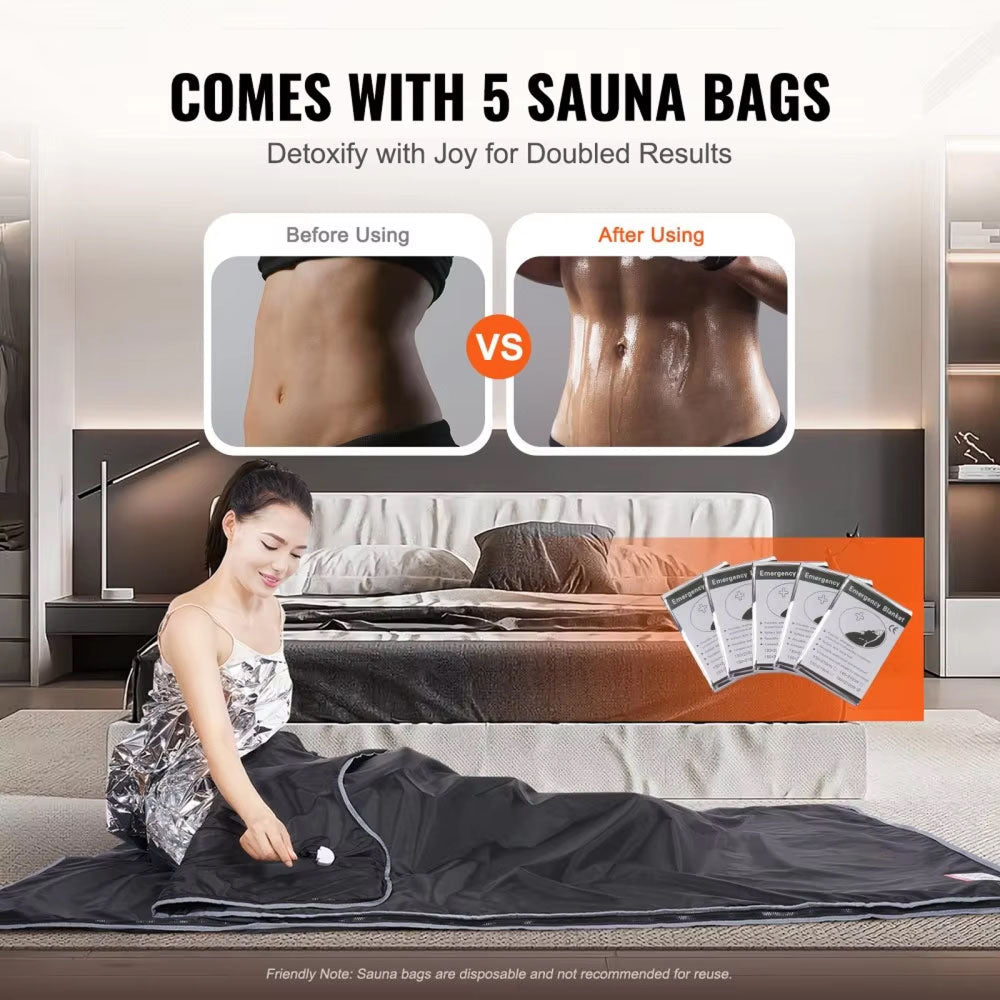 SauniWrap Reaches 176°F with multiple heat zones