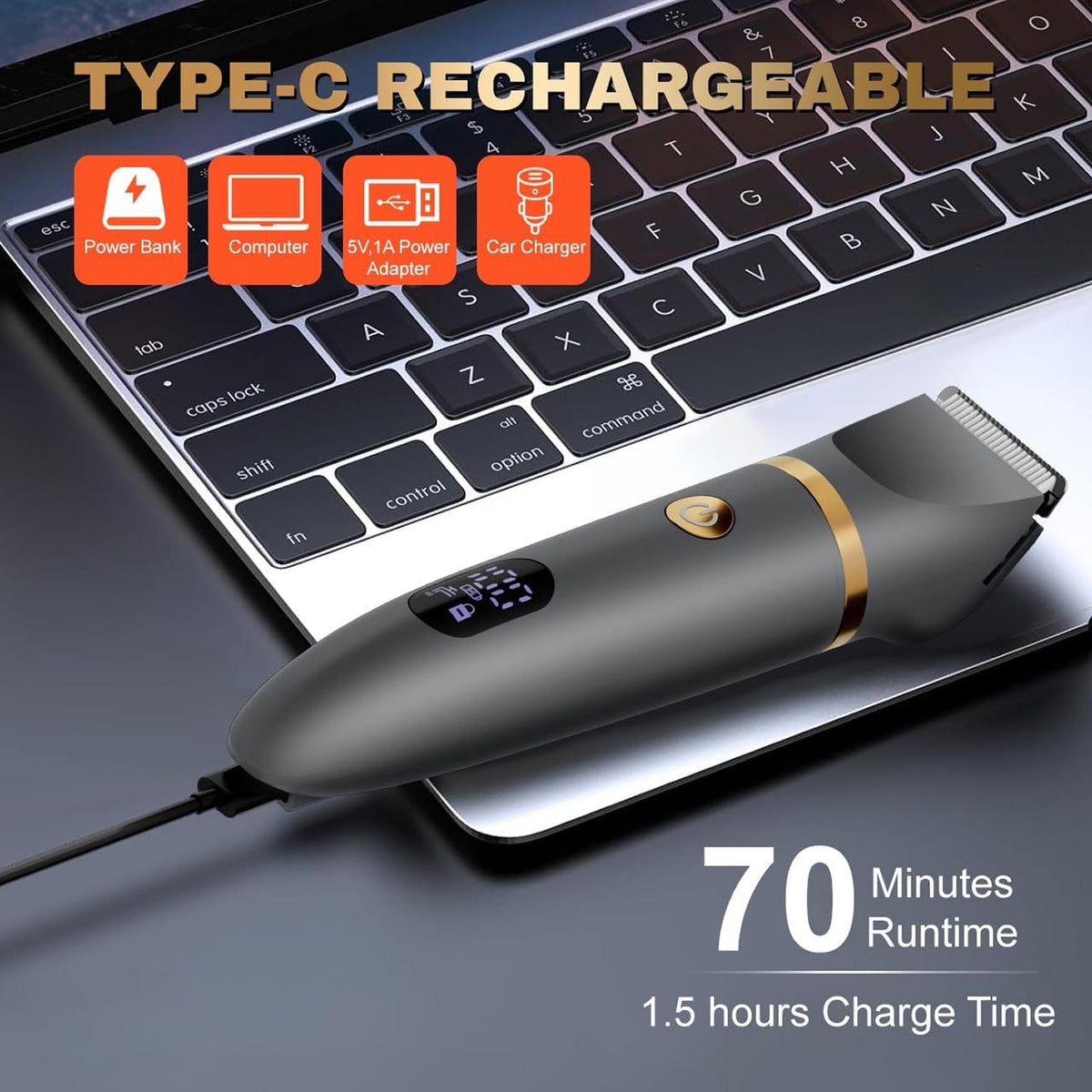 TriBladu 3 in 1 Electric Shaver & Trimmer for Men
