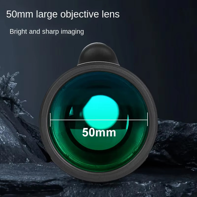 Vistilyn 10-30x50 High Power Zoom Monocular with BAK4 Prism, Nitrogen-Purged Waterproofing and 50mm Objective Lens