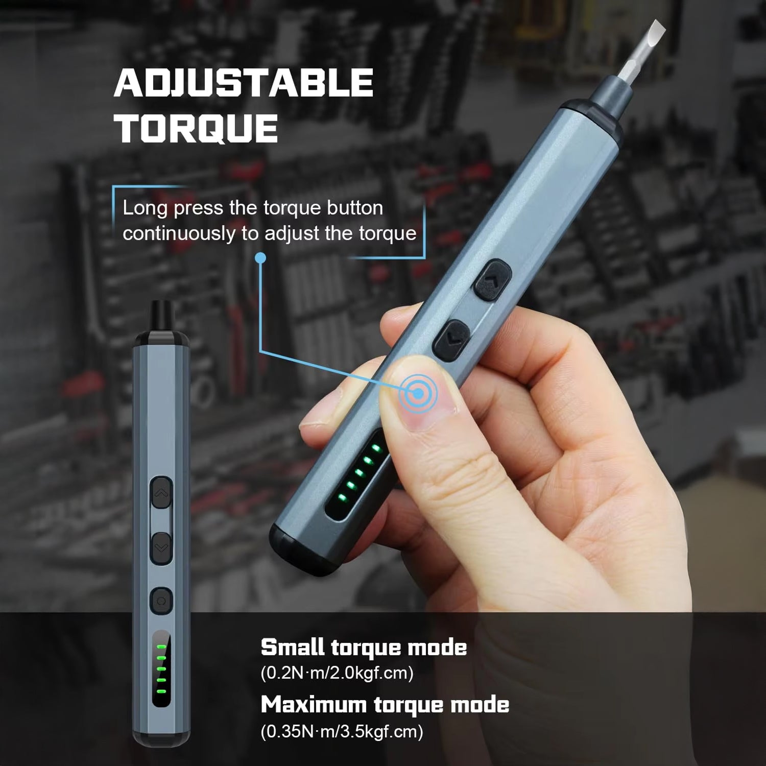 VoltTrixxy 62-in-1 Electric Screwdriver – Precision Magnetic Bits, LED Shadowless Light & USB-C Charging