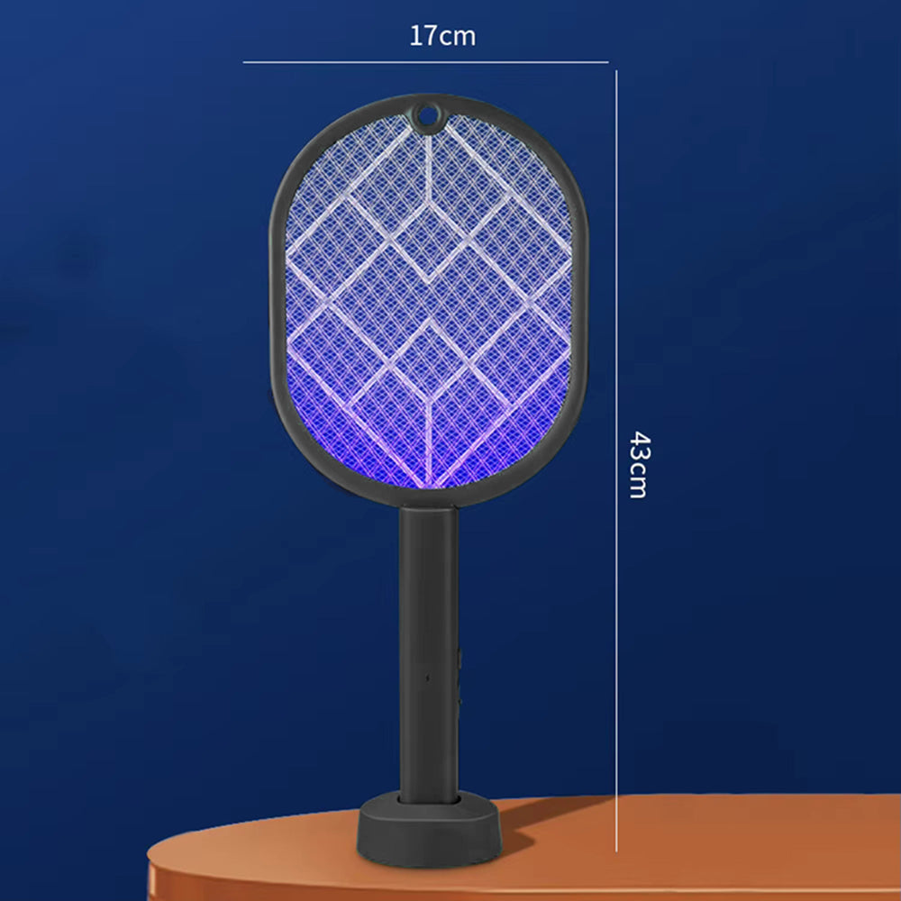 VoltSwatz 3000V Electric Fly Swatter – USB Rechargeable, 3-Layer Safety Mesh & LED Target Light