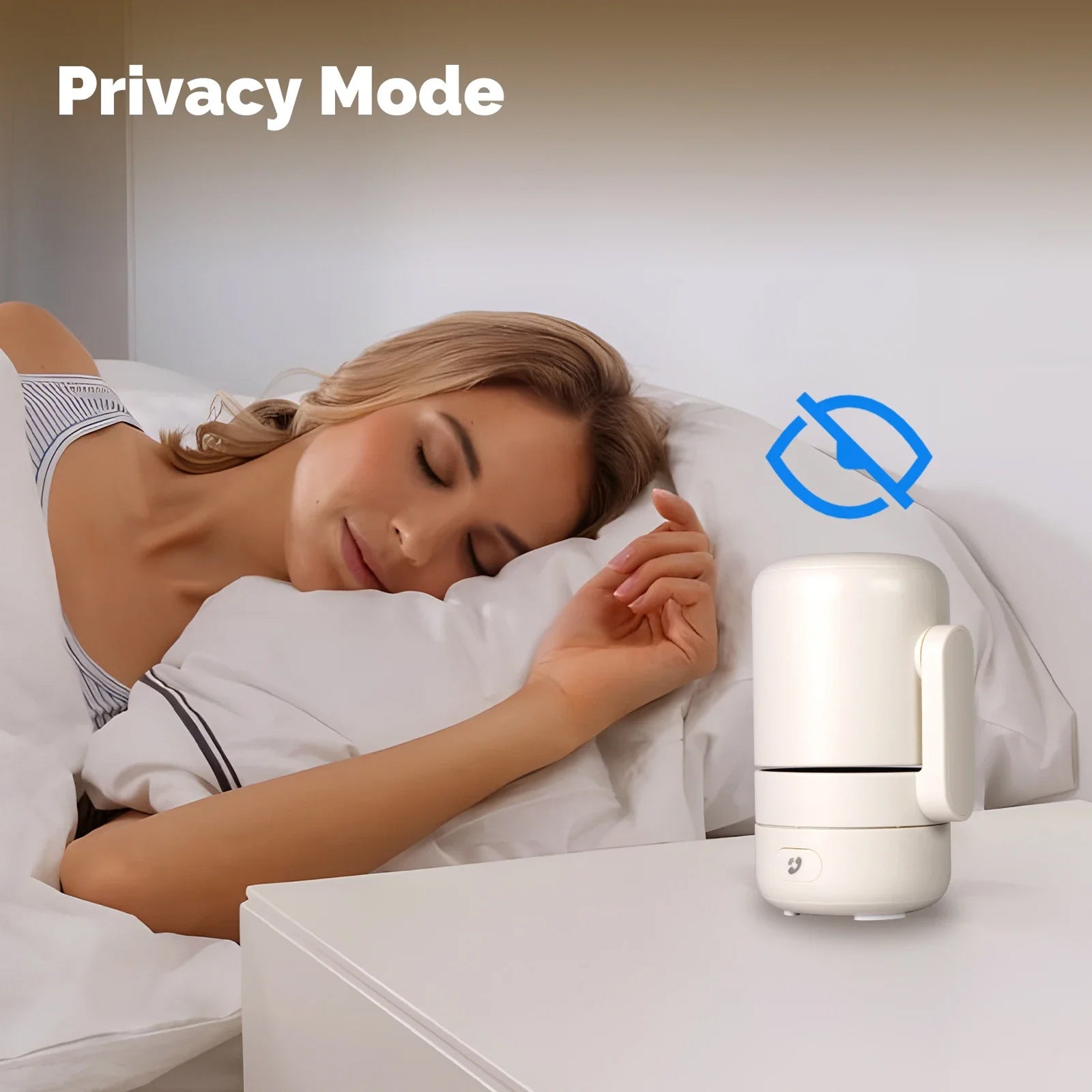 VugitCam 4MP Indoor Security Camera – 360° Pan-Tilt, AI Motion Detection & Alexa/Google Support