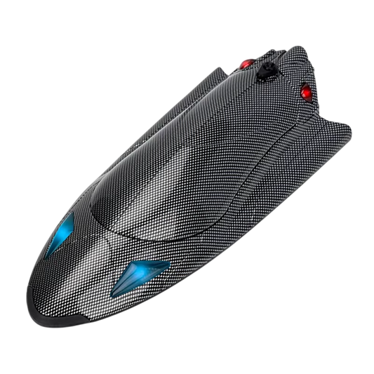 WaveUpix 40KM/H High-Speed RC Boat with Vortex Jet Propulsion, 150M Range and Dual-Layer Waterproofing