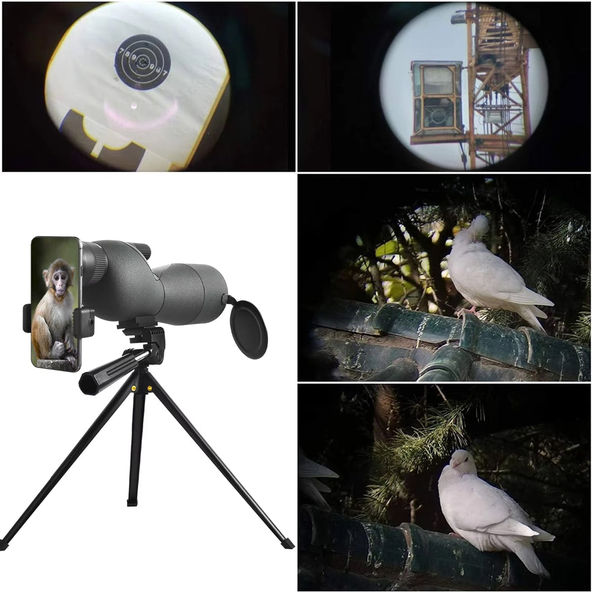 WildXplo Variable 25x To 75x Magnification Power with Waterproof IPX4 Protection