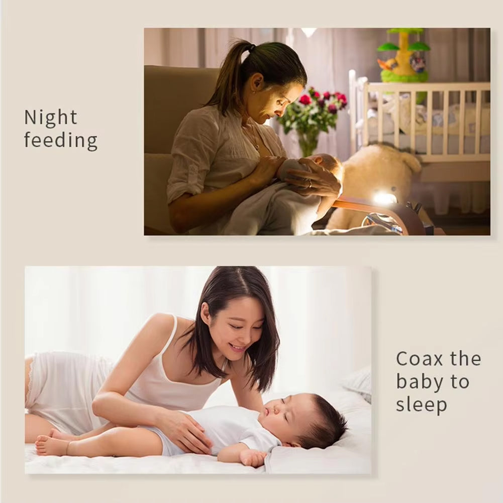 WixPowi White Noise Machine For Baby with Night Light