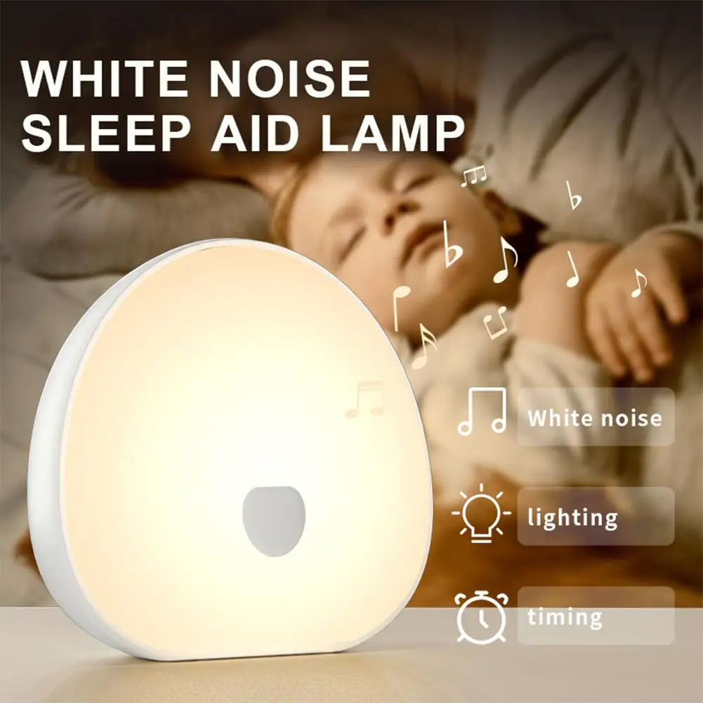 WixPowi White Noise Machine For Baby with Night Light