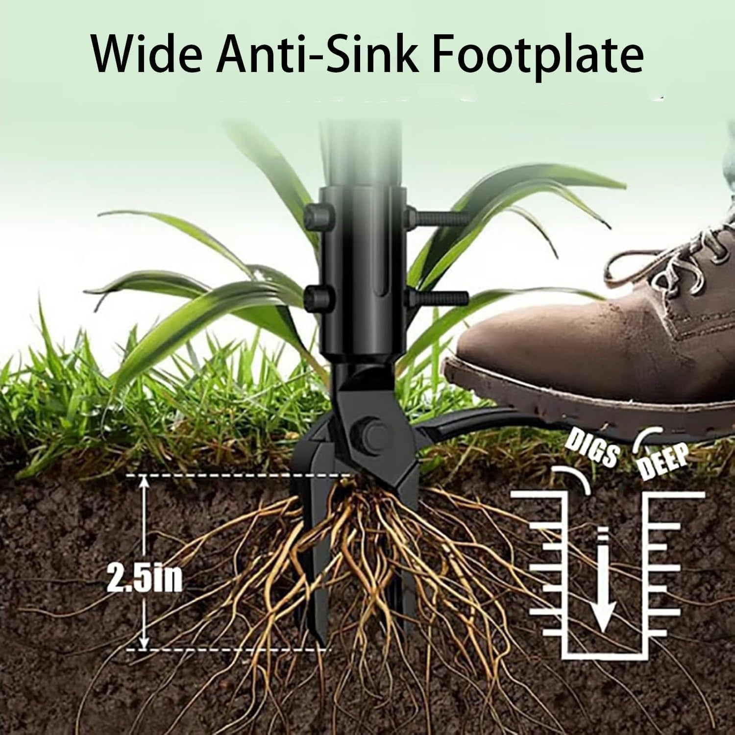 ZasJanee Stand-Up Weed Puller 40