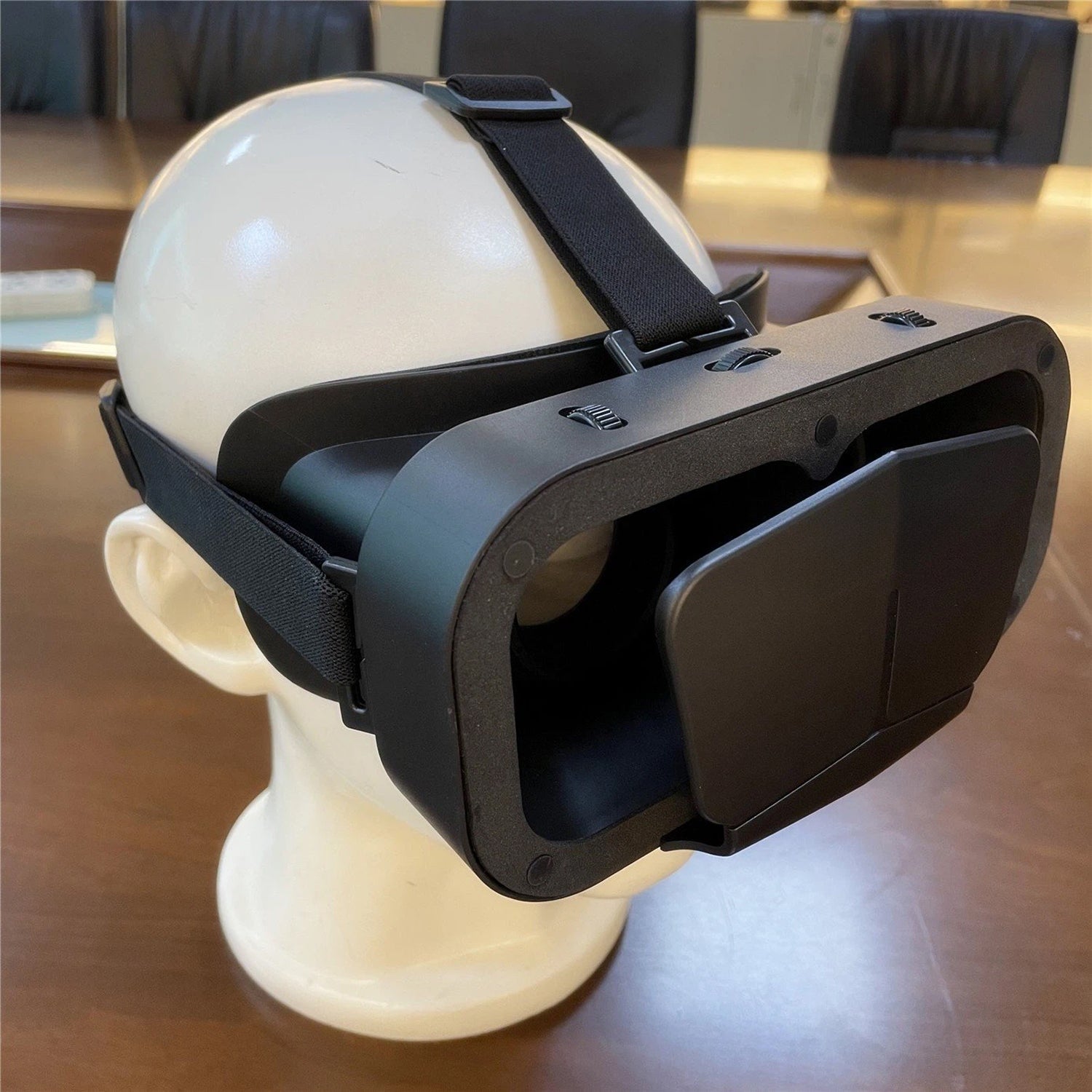 ZetaVeron 3D VR Headset – 120° Wide FOV, HD Anti-Blue Light Lenses & Universal Smartphone Fit