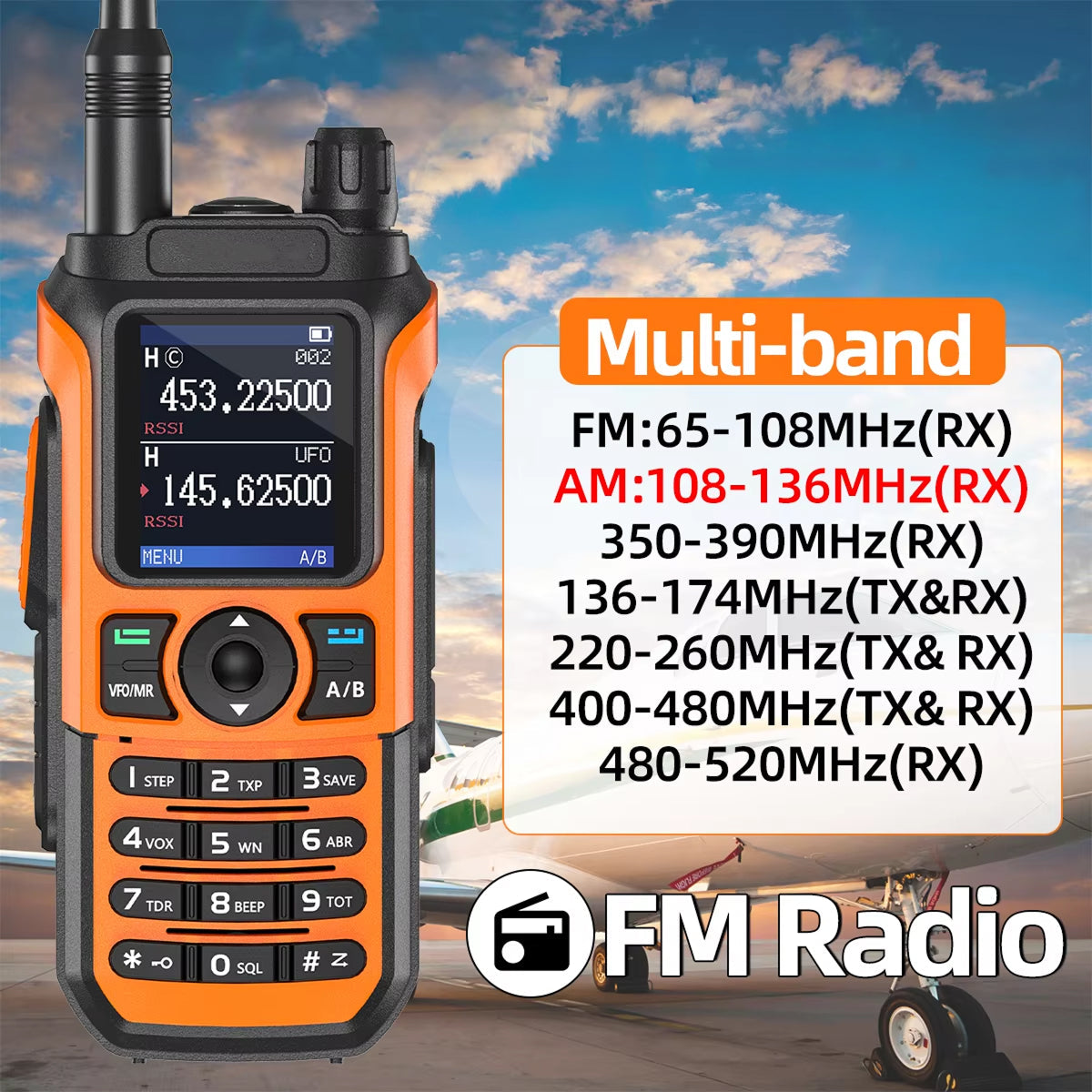 ZetoCall Long Range Ski Walkie Talkies with Hands-Free VOX