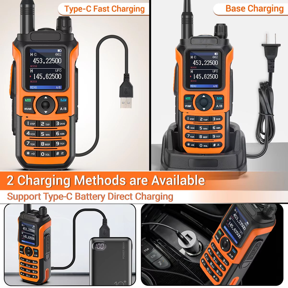 ZetoCall Long Range Ski Walkie Talkies with Hands-Free VOX