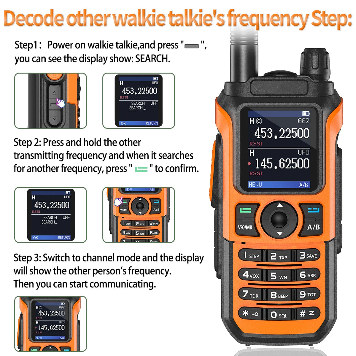 ZetoCall Long Range Ski Walkie Talkies with Hands-Free VOX