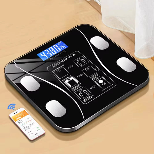 ZioScale Professional Smart Body Fat Scale with 13+ Bio-Metric Tracking, Medical-Grade 0.1kg Precision and Bluetooth 5.0 App Sync